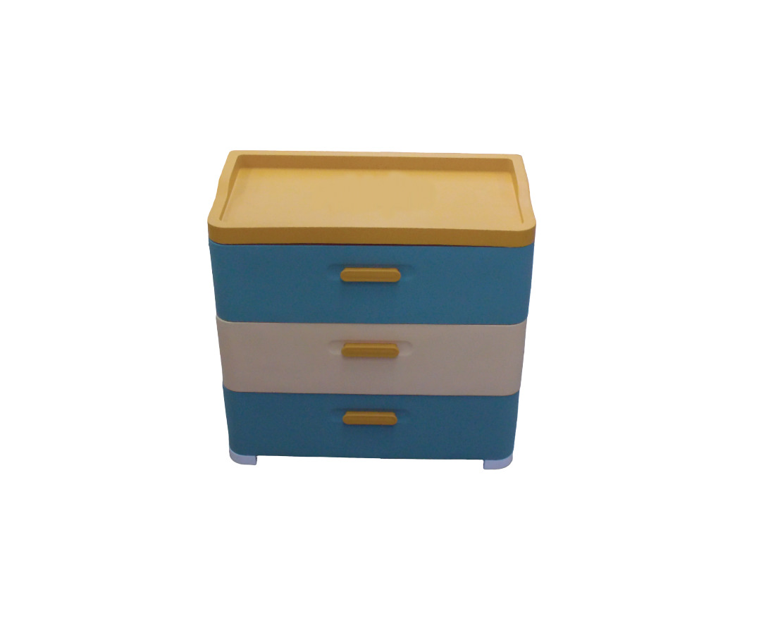PP 3-DRAWER CABINET 56*29*50CM - ASSTD.COLORS