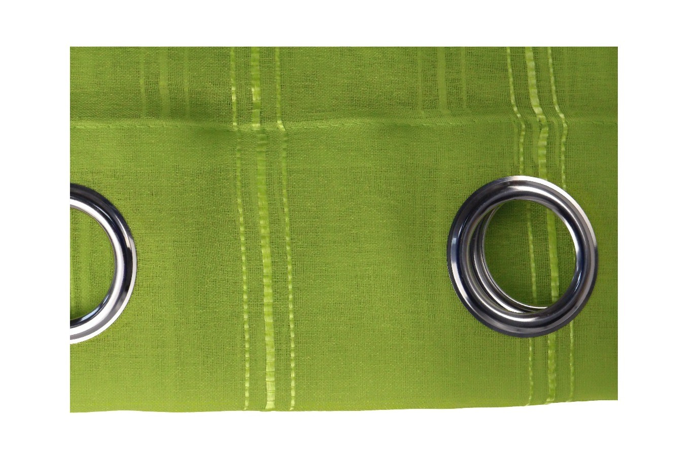 54*84" VERTICAL STRIPES CURTAIN - OLIVE