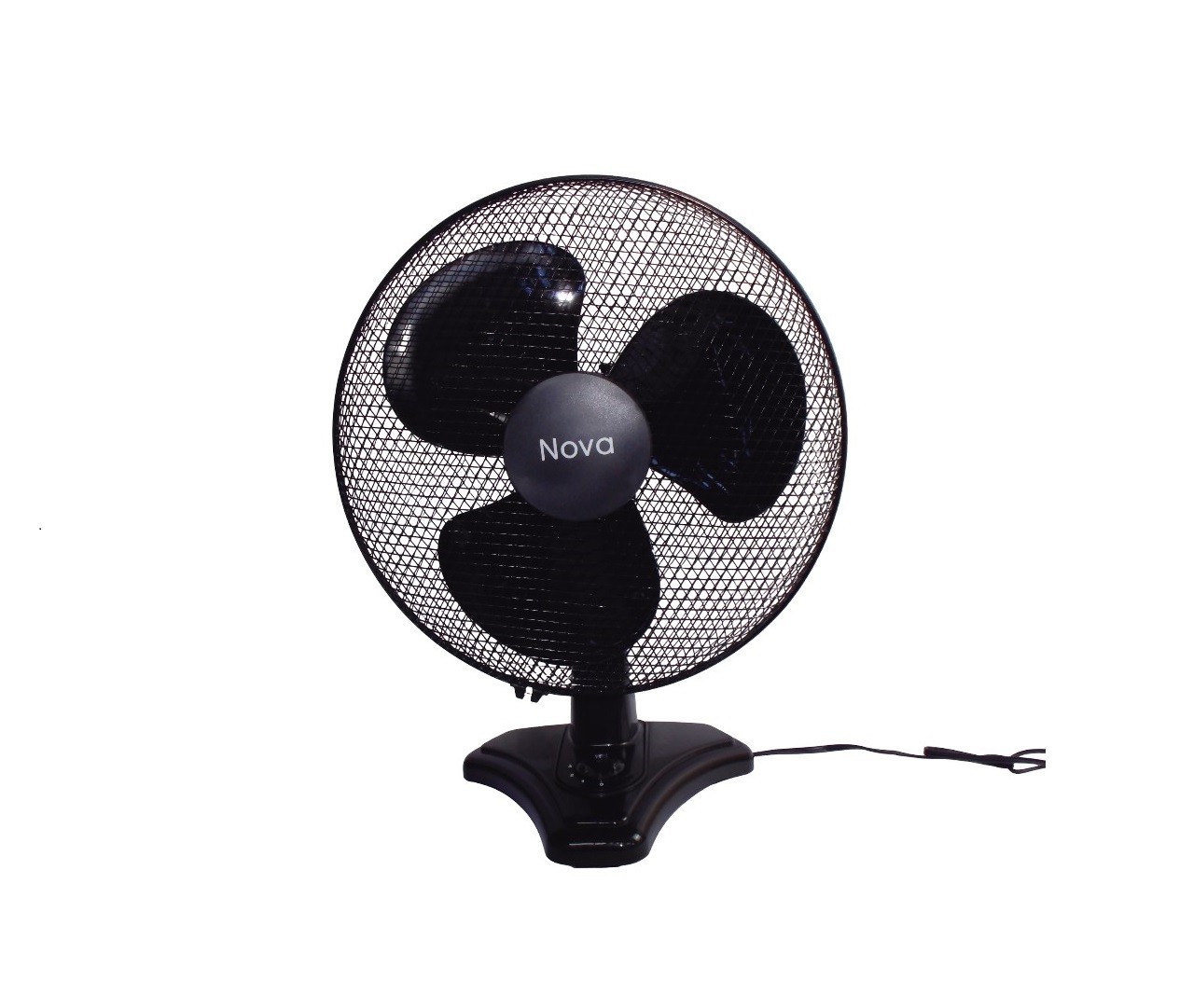 NOVA 18" OSCILLATING STAND FAN BLK