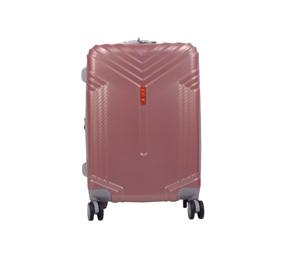 28" PULL ALONG W/4 WHEELS - ROSE GOLD/SILVER