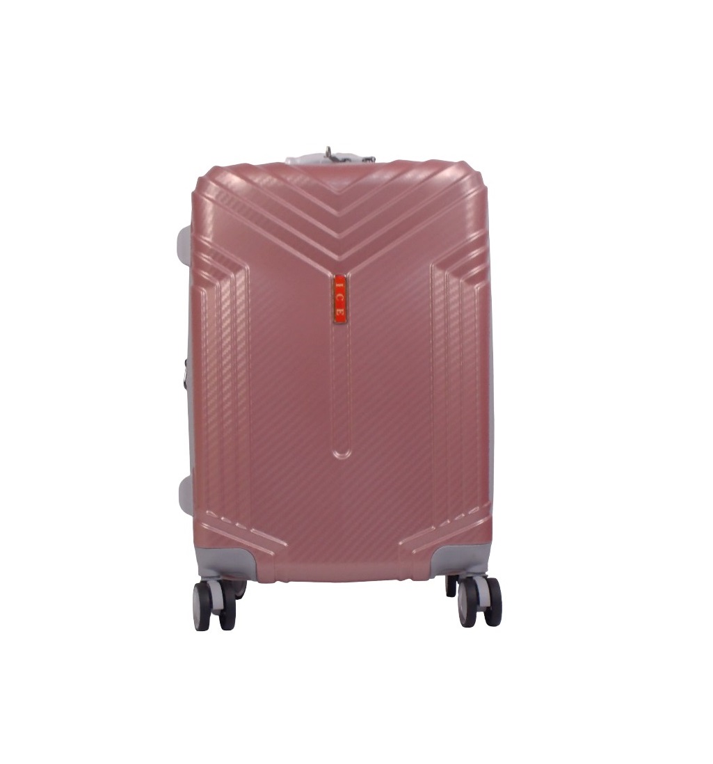 24" PULL ALONG W/4 WHEELS - ROSE GOLD/SILVER