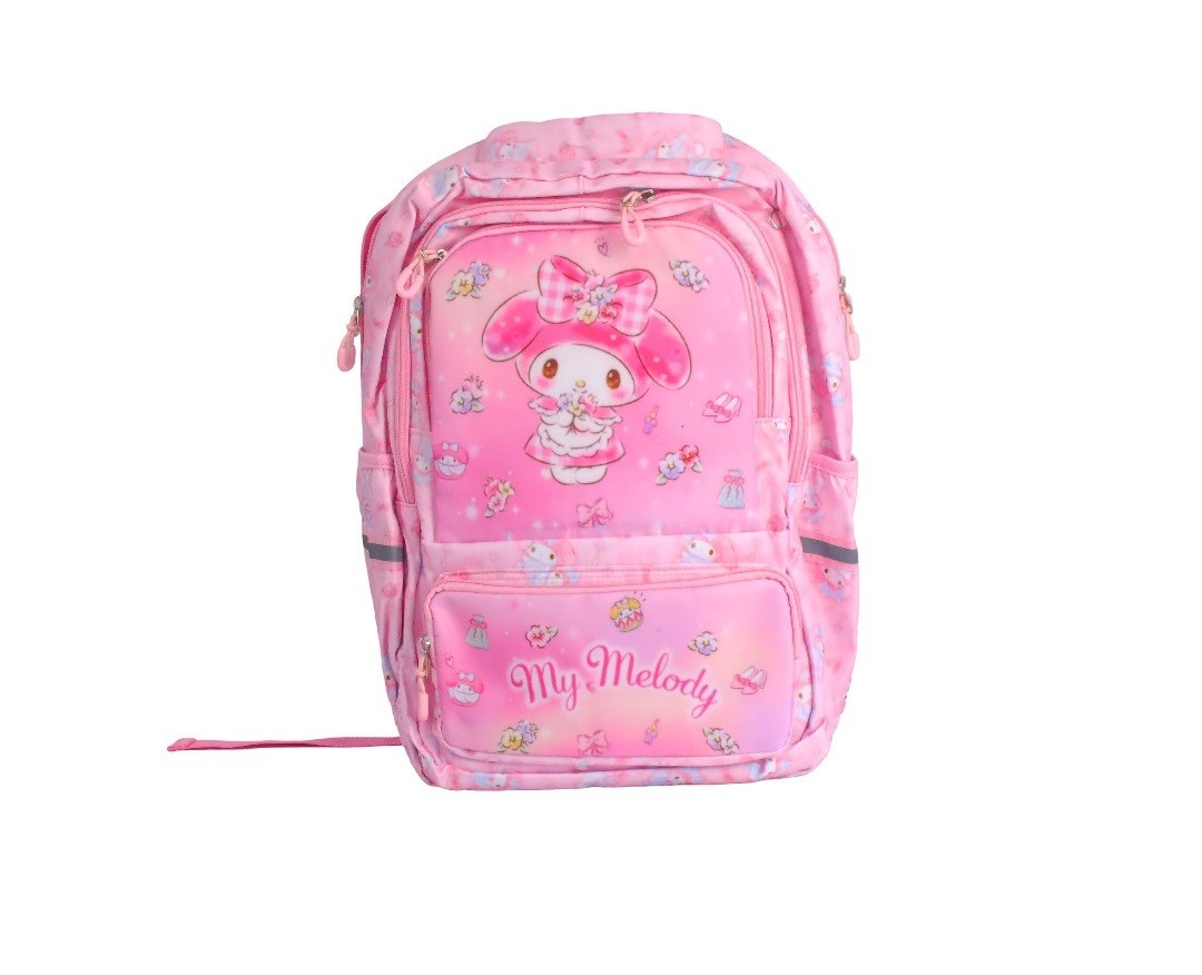 17" SCHOOL BAG PRINTED - GIRLS