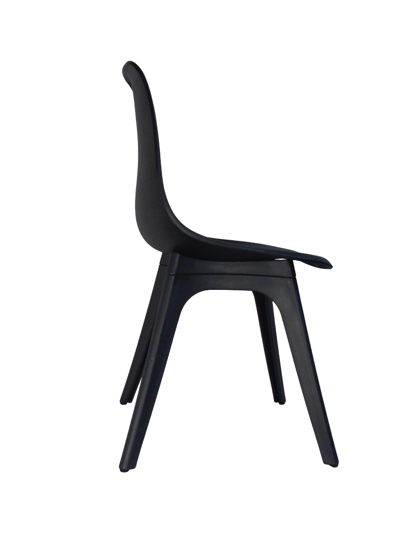 ART PARIS CHAIR W/O ARMS - BLACK