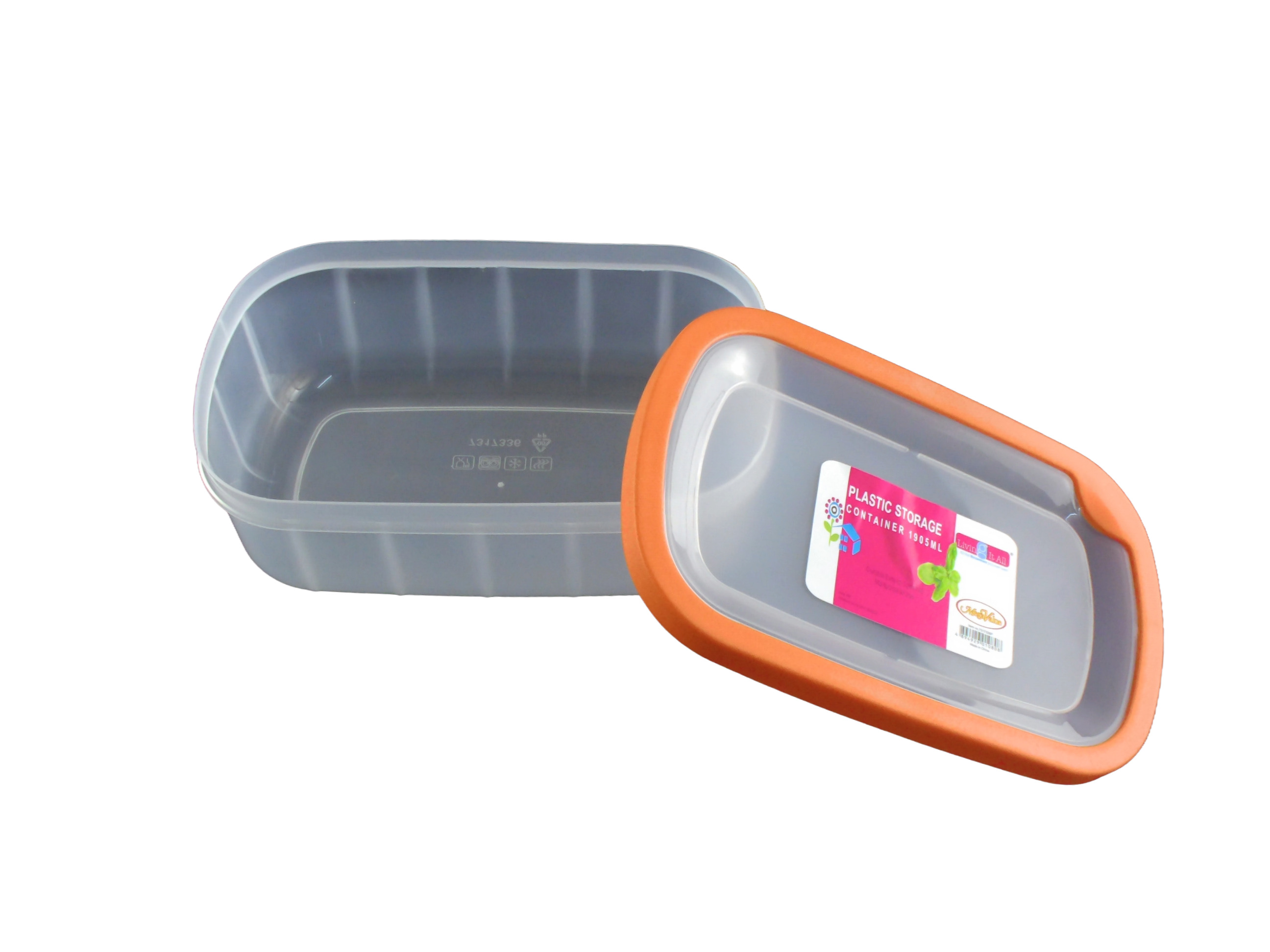 1905ML. PLASTIC STORAGE CONTAINER