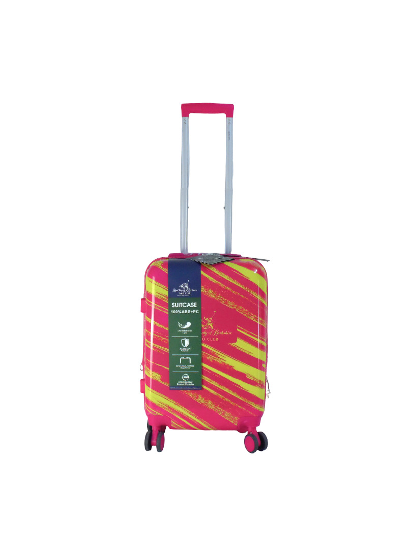 20" PULL ALONG W/4 WHEELS - YELLOW+PINK