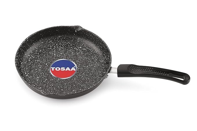Tosaa Non Stick Diecast Mini Pan 17Cm,Black