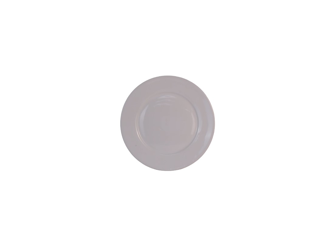 10.5" ROUND WHITE DINNER PLATE