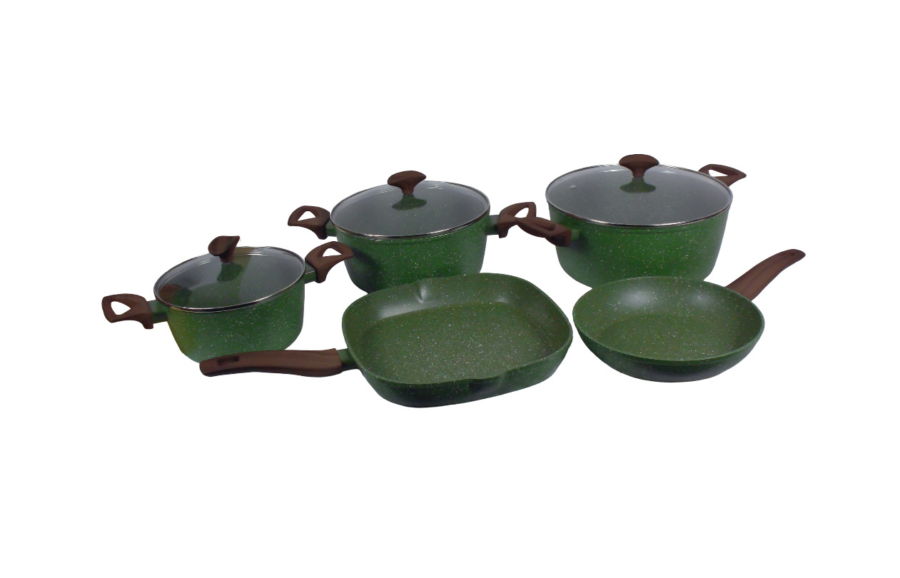 8PCS. FORGED COOKWARE SET