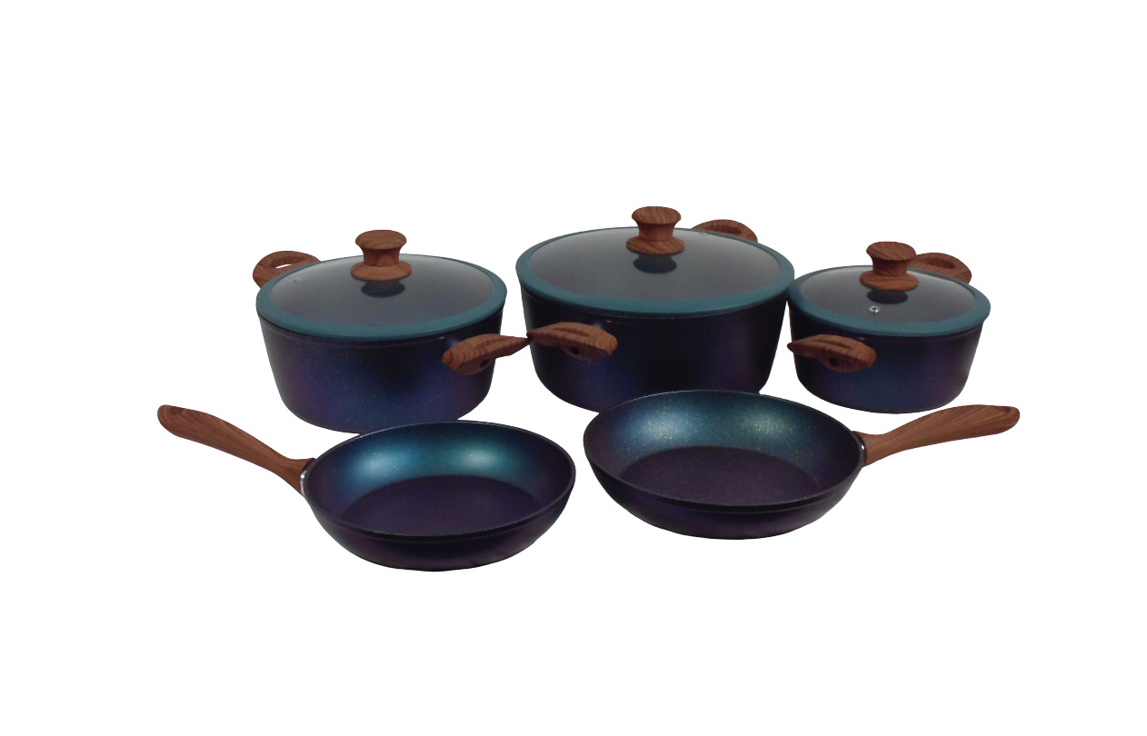 8PCS. FORGED COOKWRE SET