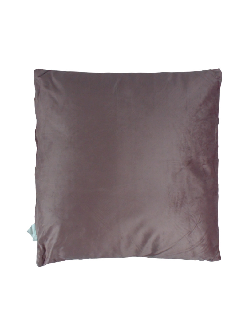 S/C 45X45CM SOLID VELVET PILLOW
