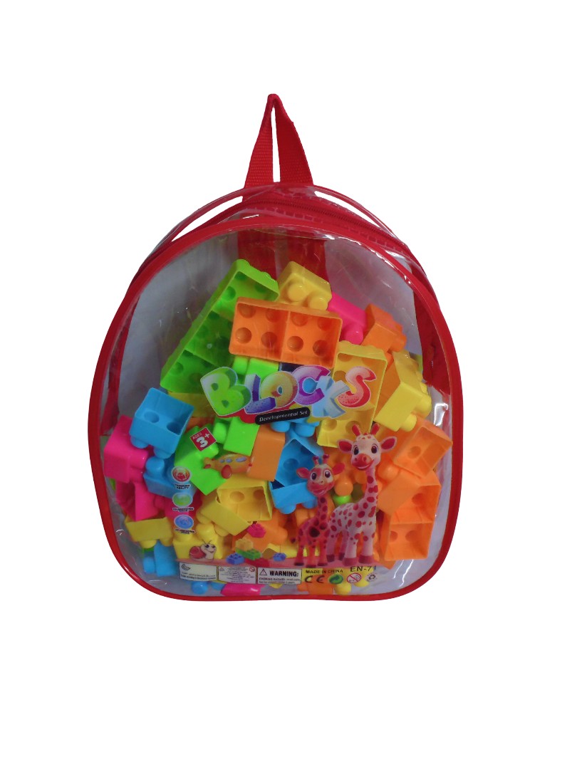 TOY BLOCKS BACKPACK