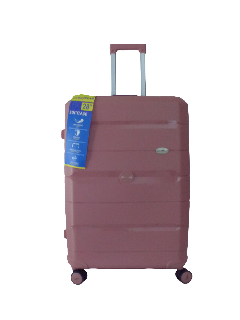 28" PULL ALONG W/4 WHEELS - ROSE GOLD